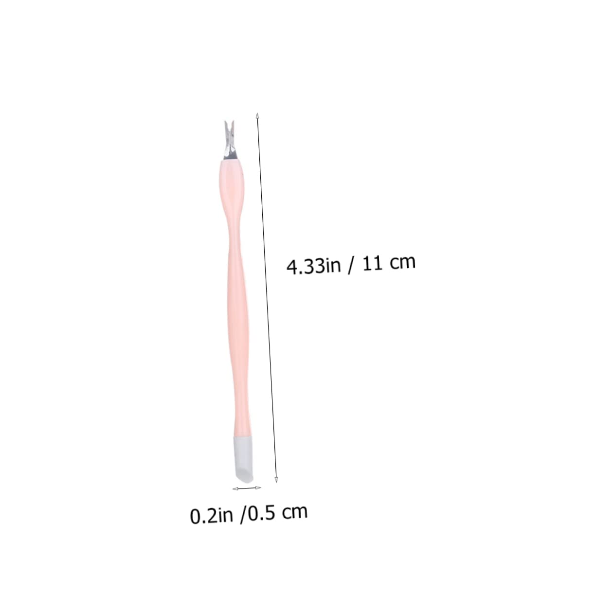 minkissy Nail Care Tool Set 30pcs Nail Cuticle Pusher Dead Skin Remover Kit Random Color