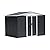 Patiometh 8' x 6' Outdoor Metal Storage Shed Outdoor Shed Galvanized Steel Garden Shed with Sliding Door and Window for Ventilation Storage Sheds House for Backyard Garden