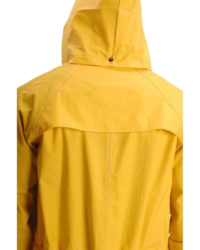 Double-s Men's Saddle Slicker Adult Rain Coat4