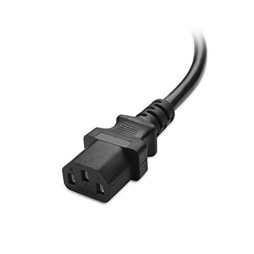 Cable Matters 400003-10X2 2-Pack 13A 3 Prong Tv Power Cord 10 Ft, Computer Power Cord Replacement 16 Awg, Pc Power Cable/Monitor Power Cord / 13 Amps Ac Power Cord thumb #3