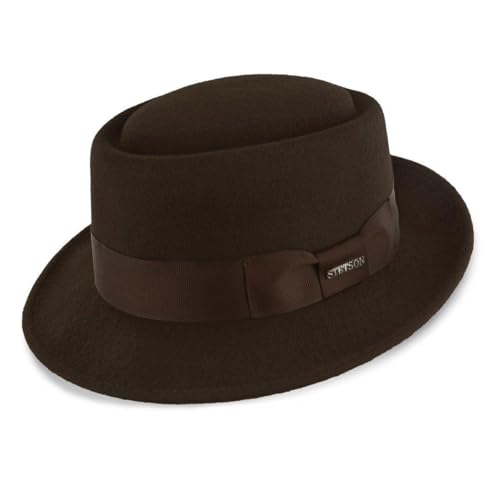 Stetson TWCRTN-4620, Color: Chocolate, Size: M (TWCRTN-462022M0)