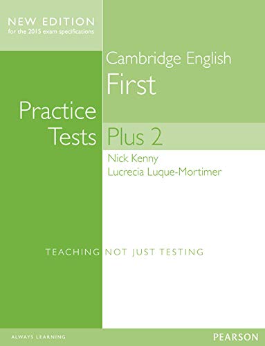 Cambridge First Volume 2 Practice Tests Plus New Edition Students\' Book without Key [Lingua inglese]