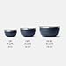 YETI Rambler Bowl, Vacuum Insulated, Stackable and Nestable Stainless Steel Bowl with Lid, 2 Quart, Navy