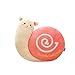 JMFHCD Peluche Marionetas de Peluche Linda Almohada Caracol Cojín, Muñeca Peluche Novia e Niño (40CM),Rosado