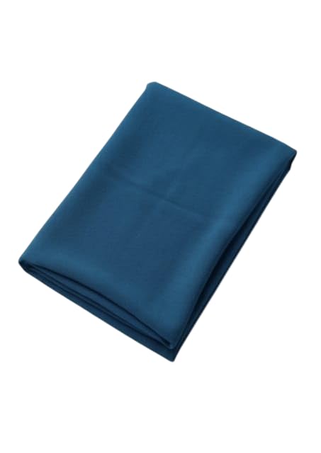 Premium American Butter Crepe Fabric 5 Meter (40" Width), Soft Lightweight Wrinkle-Resistant Crepe Cloth for Dress, Saree, Blouse & DIY Sewing, Fabric for Fashion & Craft Use (Peacock Blue, 5 Meter)-image-27