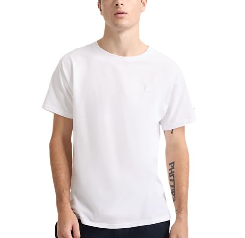Champion Mens Classic Jersey Tee Shirt, White, Large US