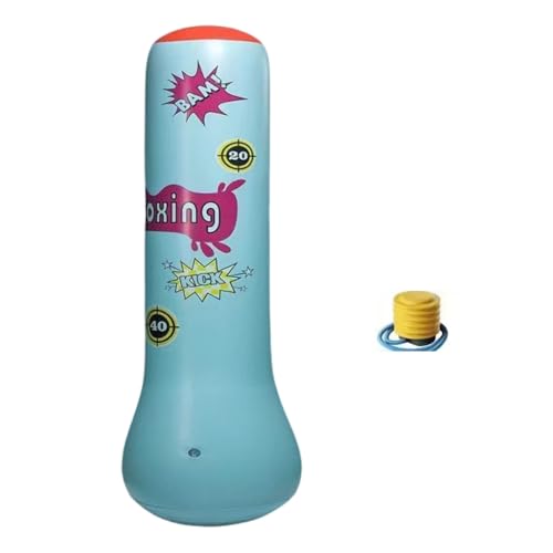 Children Boxing Punch Kicking Toy Kid Fight Pressure Boxing Column Sandbag