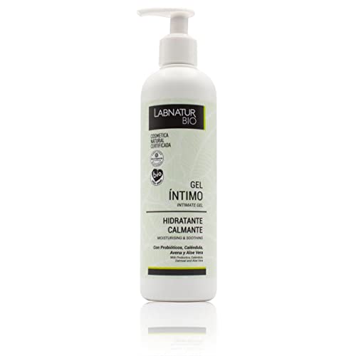 Gel de Higiene Intima 300ml. Labnatur Bio. Con Probioticos Nauturales, Caléndula, Avena y Aloe Vera. Respeta, Hidrata y Limpia. Ayuda a Fortalecer las Defensas Naturales.