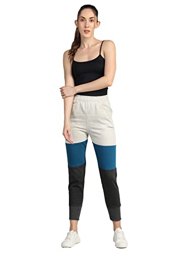 Image of CHKOKKO Women High Rise Gym Wear Sports Fitness Relaxed Track Pant