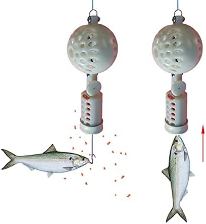 Smart Kingfisher Fish Feeder Bait Feeder Holder Fish Bite Trigger Hook Automatically Automatic Hook Trigger, Fishing Trap Intelligent Fish Trap Fish Catcher Hook Setter