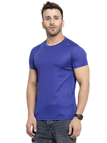 Image of AWG ALL WEATHER GEAR Men's Round Neck Half Sleeves, Lightweight Quick Dry Regular Dry Fit Sports T-shirt