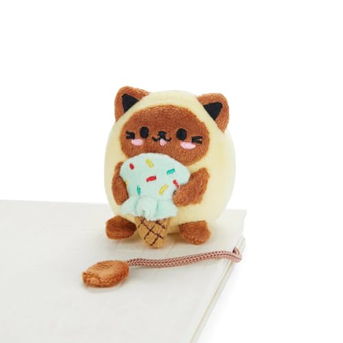 Marque-page Fluffy Kawaii jaune pour illuminer vos lectures au lit