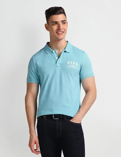 Image of U.S. Polo Assn. Men's Solid Regular Fit Polo Shirt