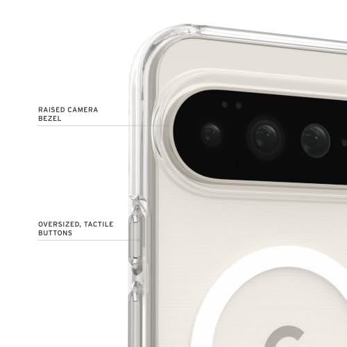 Image of Urban Amor Gear UAG Designed for Google Pixel 11 Pro XL (2026), Scout Clear- Compatible with Magnetic Charging, Rugged Military Grade Dropproof Protective Cover - Clear /Ash