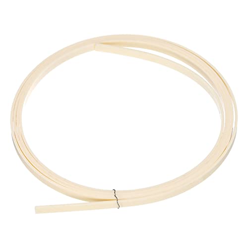 Meccanixity Plastic Binding Purfling Strip 1650X1.5X0.5Mm Guitar Binding Edge Trim For Acoustic Classical Guitar Light Yellow 1 Pack #TOP19