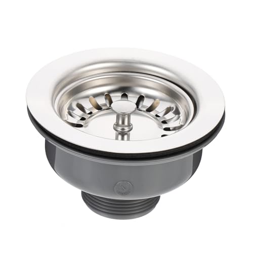 Colador para fregadero de cocina en acero inoxidable