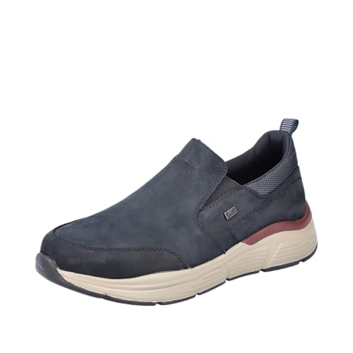 Preisvergleich Produktbild Rieker Herren B5061 Slipper, Blau, 43 EU X-Weit