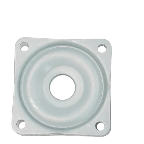 OZXZH 1PCS Metal Bearing Rotating Swivel Turntable Plate Desk Table Heavy Duty Degree Rotating Turntable Plate Furniture Hardware(50MM)