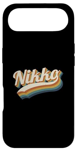 Carcasa para iPhone Air Vintage Nikko Nombre Personalizado Nikko ✅
