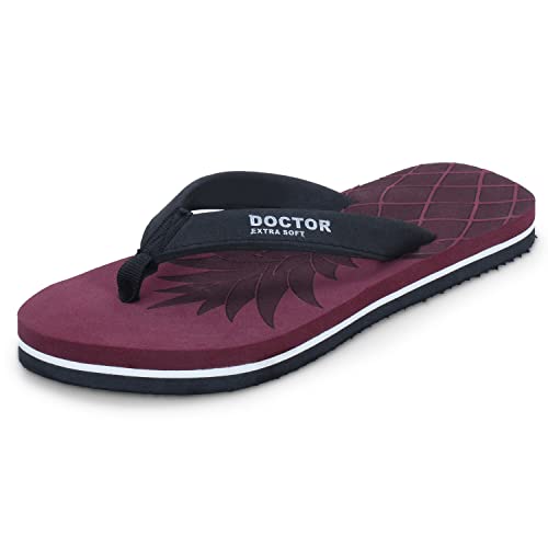 Image of DOCTOR EXTRA SOFT House Slipper for Women's Care Durable | Orthopaedic & Diabetic | Lightweight| Comfortable Footbed |Slippers for Girls & Ladies Daily Use D-05