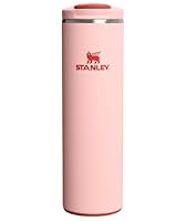 STANLEY Transit FlipTop Mug | Leakproof Coffee Travel Cup | Vacuum Insulated Stainless Steel | Stays Hot or Cold for Hours | BPA-Free | 16 oz | Peach Rose