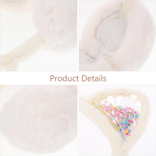 Plush Winter Earmuffs Cat Design Warm Ear Cover Windproof for Cold Boys Fit4