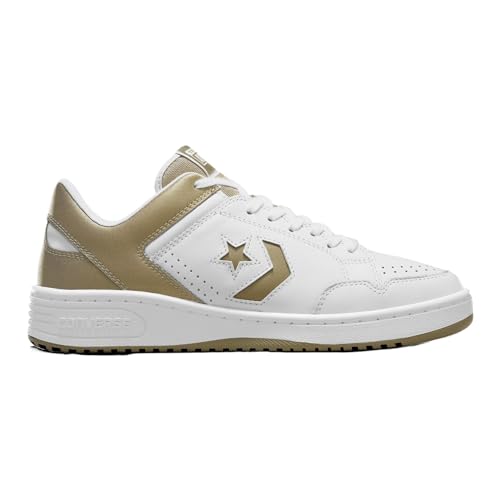 Converse Weapon - Hombre (A11092C, Mossy Sloth/White), Mossy Sloth/Blanco, 44.5 EU