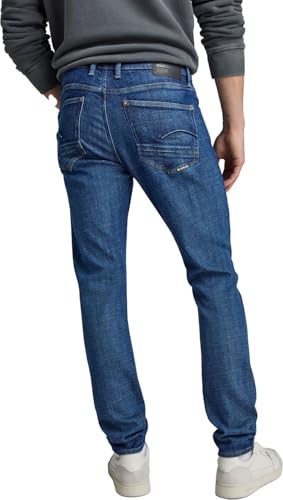 G-STAR Raw - Mens Revend Forward Skinny Jeans, Color Faded Blue Copen, Size: 26W x 32L2