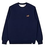 Pullover RVLT Revolution Laz Sweatshirt Navy Melange GRÖSSE: XL