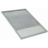 Universal Metal Industries Range Hood Grease Filter with Lens - 10-7/8x11-7/8x3/8