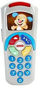 Fisher-Price with Light-up Screen, Push Buttons and 35+ Sing-along Songs, Tunes and Phrases, your Baby will Love Using this Toy remote to channel surf and Learn with Puppy