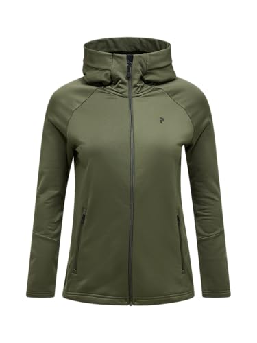 Peak Performance Women Rider Essentials Midlayer Zip Hood - M