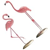 Sculptures miniatures de flamants roses – parfaites pour toutes les occasions, ces élégantes et ravissantes statuettes de flamants roses sont également un cadeau idéal pour les amis ou comme accessoires de décoration