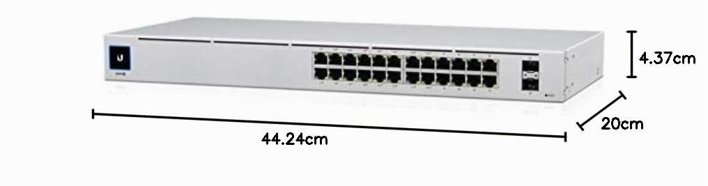 Ubiquiti Unifi Switch UsW-24-Poe - Switch - Gestito - 24 X 10/100/1000 (16 Poe+)