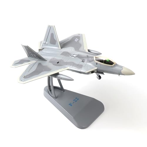 NUOTIE 1/72 F-22 Raptor Metal Fighter Attack Prebuilt Model Complete Aircraft Alloy Die Cast Airplane Military Display Model Aircraft (FF 27th FS)
