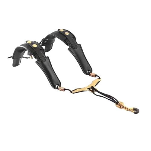 a aternee サックス ショルダー 練習用 ショルダー 幅広 パッド入り ソフト ストラップ 調節可能