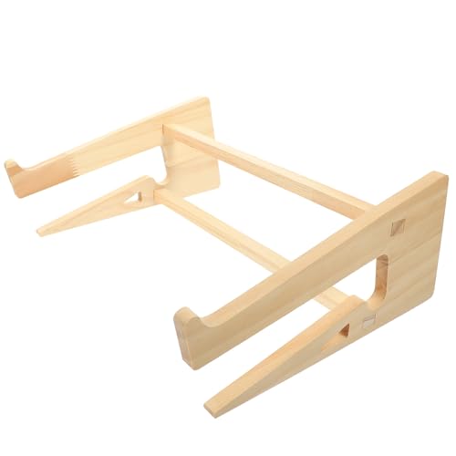 Soporte de madera para laptop grande 14.8-17.6 pulgadas