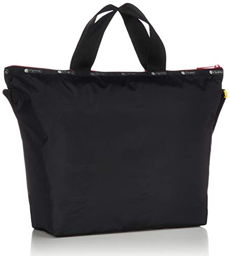 Bolso tote LeSportsac EXP Zip Easy Carry 3493 - Negro miniatura 4