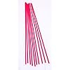 10 Pcs 1/8 Diameter x 12 Inch Long Color Fluorescent Translucent Pink Acrylic Plexiglass Rods - .125 Dia - 3mm - 10 Feet, Fluorescent Pink, FL-PK-.125-Rod-10