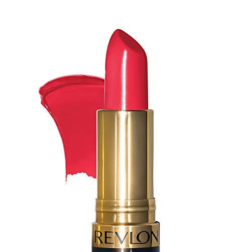 Revlon Super Lustrous Lipstick, High Impact Lipcolor With Moisturizing Creamy Formula, Infused With Vitamin E And Avocado Oil In Red / Coral, Fire And Ice (720) #TOP5