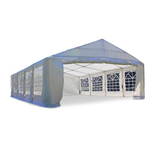 Solycarpa Carpa 12x6 para Exteriores Resistente con Ventanas, Impermeable. Alta Funcionalidad, Económica e Ideal para Jardín, Eventos, Bodas, Feria, Restaurante y Terraza.