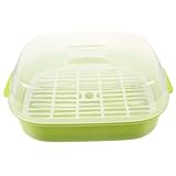Vaporeras de verduras para microondas: hechas de material duradero y práctico para un uso prolongado, y para cocinar dim sum al vapor en microondas