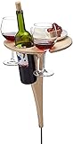 🍷 Abmessungen und Pflege - Nach dem Entfalten: 40 cm * 20 cm. Zum Reinigen mit einem feuchten Tuch abwischen und mit einem Handtuch trocknen.