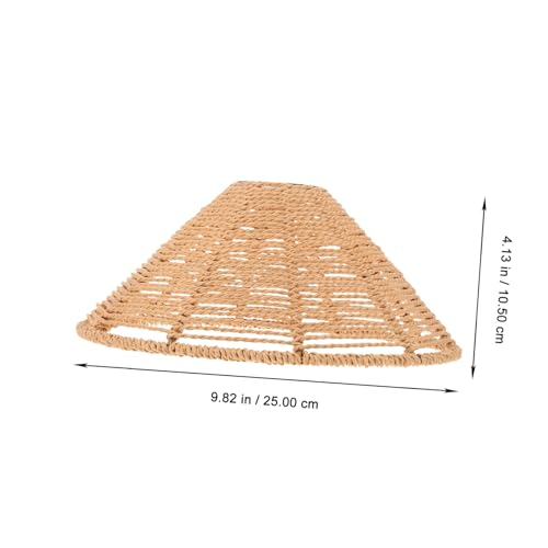 Diseño delicado en pantalla colgante de cuerda trenzada ideal para cocina, salón y dormitorio 3