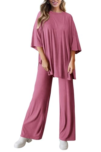 PRETTYGARDEN Two Piece Sets For Women Summer Fashion Lounge Matching Set 2025 Travel Vacation Airport Outfits Clothing