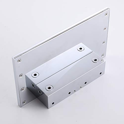 M Boenn Waterfall Shower Head Wall Mounted Shower Panel Square Bathroom Bathtub Showerheads Brass Chrome #TOP3