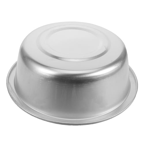 Tazón grande de aluminio 28cm para cocina y lavado miniatura 1