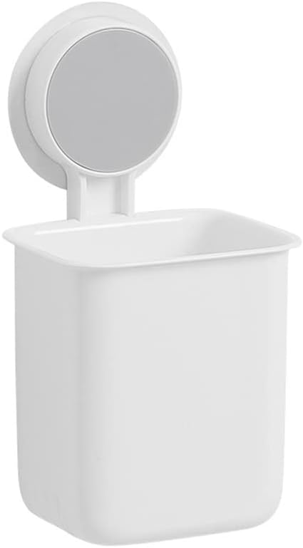 JSEIAJB Wall Mounted Toothbrush Holder Toothpaste Waterproof Holder Bathroom Storage Shelf Portable Rack