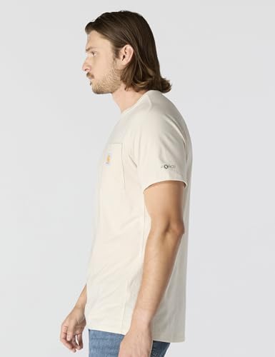 Image of Carhartt Men's Force Relaxed Fit Midweight Short-Sleeve Pocket T-Shirt