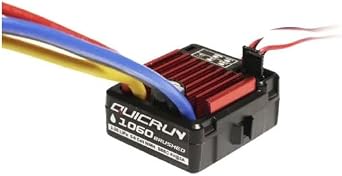 HOBBYWING QuicRUN-WP-1060-Brushed Internal BEC 3A/6V T-Plug Specifications For 1/10